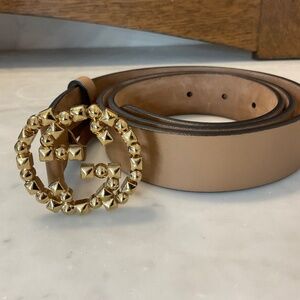 Gucci nude belt